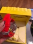 ЧИСТО НОВ Мъжки часовник Invicta Aviator Chronograph – Червен/Сребрист, снимка 4
