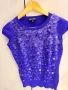 Пролетна блуза с пайети , снимка 2