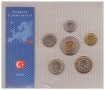 СЕТ С ШЕСТ МОНЕТИ ТУРЦИЯ 2005 ГОДИНА, снимка 2