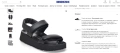чехли /Сандалите Papillio Theda Black Natural Leather от Birkenstock номер 42, снимка 10
