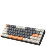 Механична клавиатура Yindiao T8 RGB 60% Brown, снимка 1