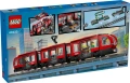 НОВО ЛЕГО Сити - Трамвай и гара в центъра 60423 Downtown Streetcar, снимка 1