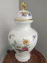 Bareuther Бавария 40см/стара немска порцеланова ваза с капак/урна, снимка 1