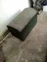 Стара  ракла  с метален обков , снимка 1