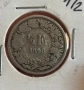 Швейцария 1/2 франк 1898 рядка!, снимка 1