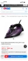Ютия Philips DST5030/80, Капацитет 0,32л, 2400W, Виолетов, снимка 1