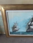 КАРТИНА МАСЛЕНИ БОИ ВЪРХУ ПЛАТНО АВТОРСКА МОРСКИ ПЕЙЗАЖ , снимка 6
