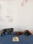 Стари дървени статуи на животни, от различни автори, години, държави. , снимка 11