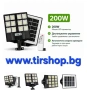 Соларен LED прожектор лампа - 200W, снимка 3