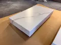 Дизайнерска мивка от гранитогрес 60×45 см + рафче, снимка 3