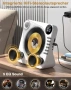 CD плейър Greadio CD86, Bluetooth 5.1, мултифункционален CD плейър с високоговорители, дистанционно , снимка 2