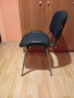 Чисто Нов посетителски стол черен., снимка 4