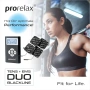 Prorelax TENS/EMS Duo Blackline – електростимулатор за болка, мускулна стимулация и масаж, снимка 5