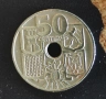 Монети Испания - 2 бр.› Франсиско Франко (1944-1949) , снимка 3