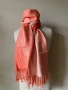 Оранжев шал от кашмир/ различни видове, снимка 3