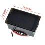 Индикатор за ниво на батерия 12V 24V 48V 60V 72V – LED волтметър с 8 сегмента за автомобил 10199, снимка 10