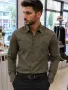 Armani Exchange Мъжка Риза С Дълъг Ръкав Армани Ексчейндж - Различни Цветове Код A1656, снимка 3