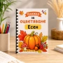 6847 Образователна книжка за оцветяване Есен с въпросчета, А5 формат, снимка 1