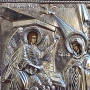 Винтидж гръцка православна икона Благовещение, снимка 2