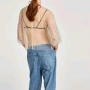 Zara размер М прозрачен топ с пайети, снимка 3