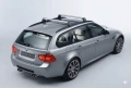 BMW E91 Оригинален багажник за покрив (напречни греди, рейлинг, релси), снимка 2
