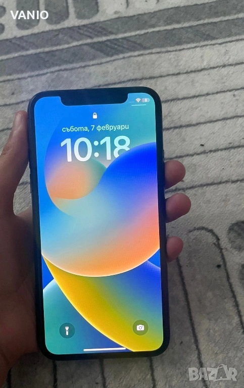 Iphone X Добро Състояние е Телефона с Кабелче Към Него Всичко Отключен Към Всички Оператори , снимка 1