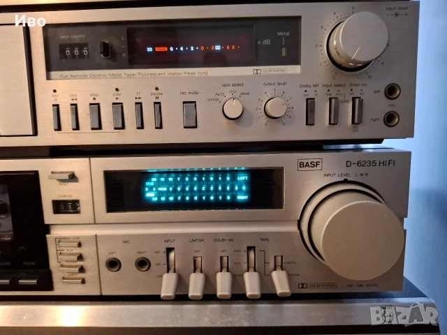 Tехникс М45 легендарен, BASF-D6235 hifi, снимка 2 - Декове - 55192734