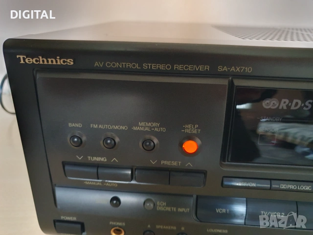 TECHNICS SA-AH710, снимка 2 - Ресийвъри, усилватели, смесителни пултове - 54090770