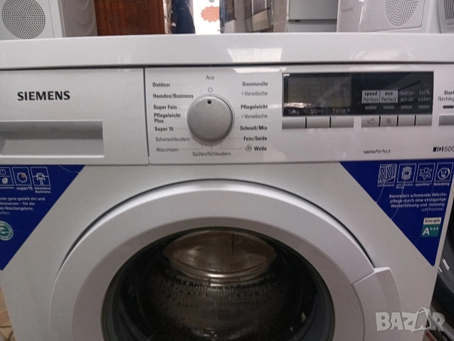 Като нова пералня Сименс Siemens IQ500 A+++ 7кг 2 години гаранция!, снимка 8 - Перални - 53968292