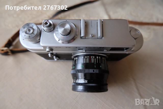 Zorki 4 & Jupiter 8 50mm f2 - M39 Mount, снимка 6 - Фотоапарати - 54203794
