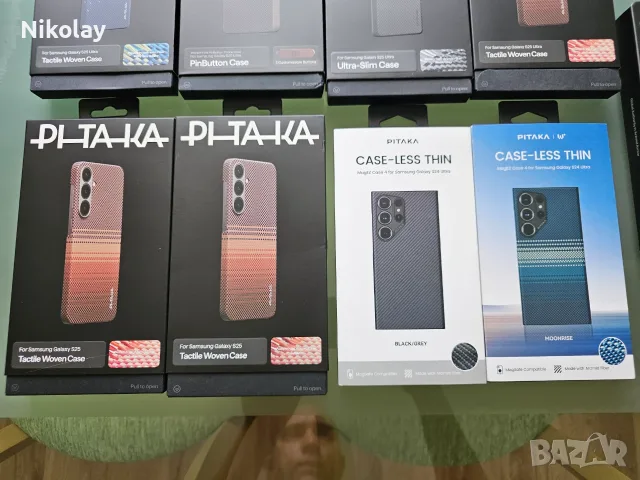 Pitaka S25 ULTRA - S24 ULTRA - ZFLIP 7, снимка 3 - Калъфи, кейсове - 55464403