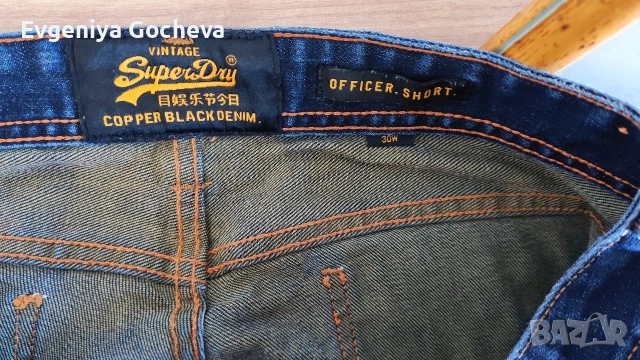 Superdry къси дънки за момче 12-15 годишно, снимка 3 - Къси панталони - 54420667