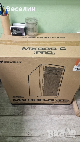 Кутия COUGAR MX330-G Pro White, снимка 2 - Други - 55254008