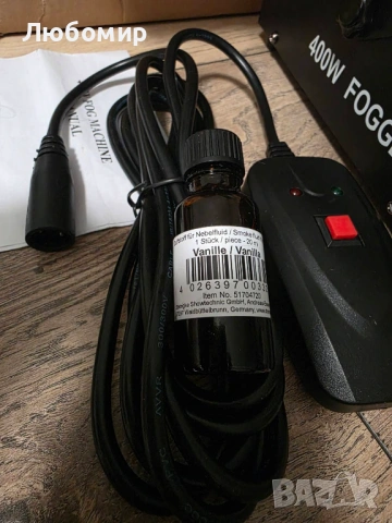 МаМашина за Мъгла Crenova FM-03, 400W, Дистанционно, Черна, снимка 5 - Друга електроника - 54137048