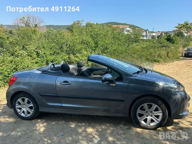 Peugeot 207 CC 1.6 бензин, снимка 8 - Автомобили и джипове - 55580717