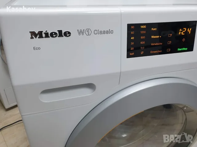 Miele W1 Classic Eco Пералня Миеле 12м Гаранция, снимка 14 - Перални - 55319278