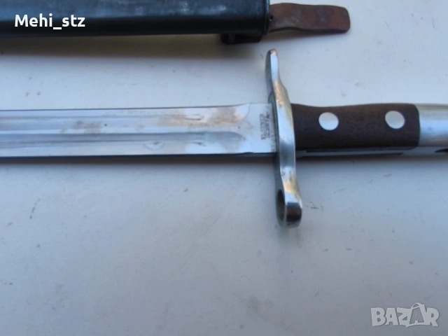 Швейцарски щик Първа Световна Война, снимка 2 - Антикварни и старинни предмети - 54688646
