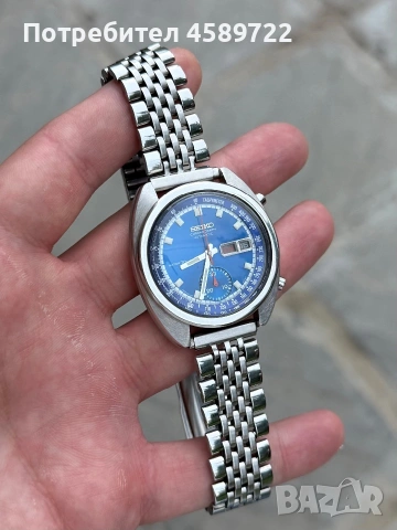 SEIKO Хронограф 1976, снимка 3 - Мъжки - 55137810