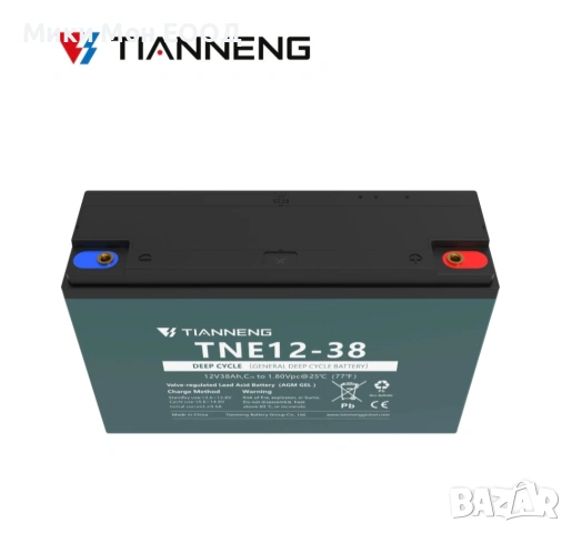 Батерия 12V 38 AH за Eл.триколка,Скутери , снимка 2 - Мотоциклети и мототехника - 54611675
