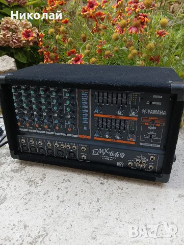 Yamaha emx 660 powered mixer 2 x 300.w., снимка 2 - Ресийвъри, усилватели, смесителни пултове - 55443634