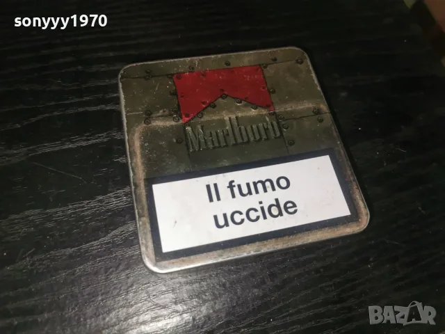 marlboro-стара метална кутия за цигари 1208261143, снимка 11 - Колекции - 55638678