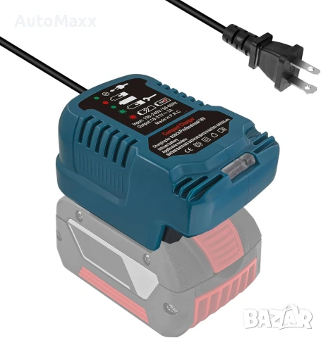 Мини зарядно за батерии за Bosch 18V Li-ion 