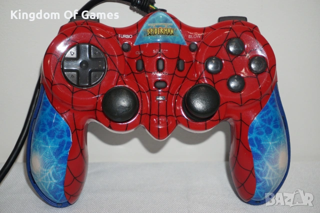 Оригинален Контролер Spider-Pad Marvel Naki за Playstation 2  ТЕСТВАН И РАБОТЕЩ