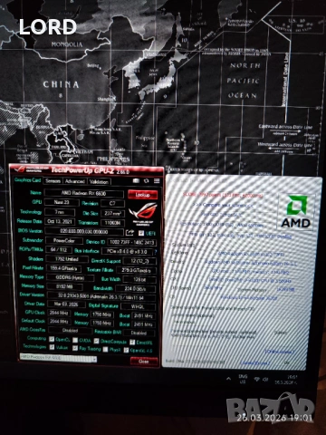 Видеокарта RX 6600 PowerColor Hellhound OC , снимка 6 - Видеокарти - 54314873