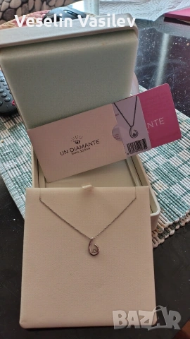 Дамско бижу с диамант