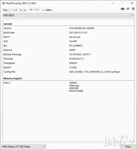 Видео карта AMD Radeon Gigabyte HD R7 240 OC 2048MB GDDR3 128bit PCI-E, снимка 16 - Видеокарти - 55357580