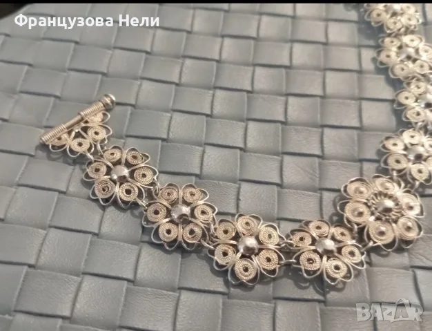 Сребърна гривна 925