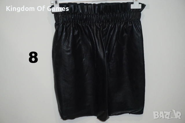 Лот от 10 Кожени Поли от Естествена и Изкуствена кожа Sara Kelly/Zara/H&M/TopShop/BikBok, снимка 11 - Спортни дрехи, екипи - 54482525
