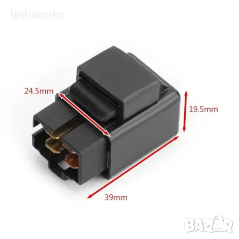 Реле за Стартер и Горивна Помпа 12V 4 Пина за Suzuki, Polaris, Kawasaki | Monto.bg, снимка 4 - Части - 54297639