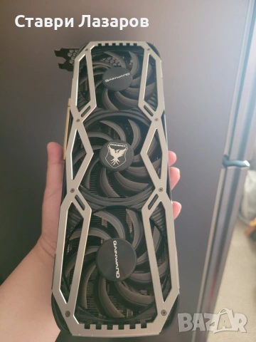 Видеокарта Gainward GeForce RTX 3070 Ti Phoenix 8GB GDDR6X, снимка 3 - Видеокарти - 55174862